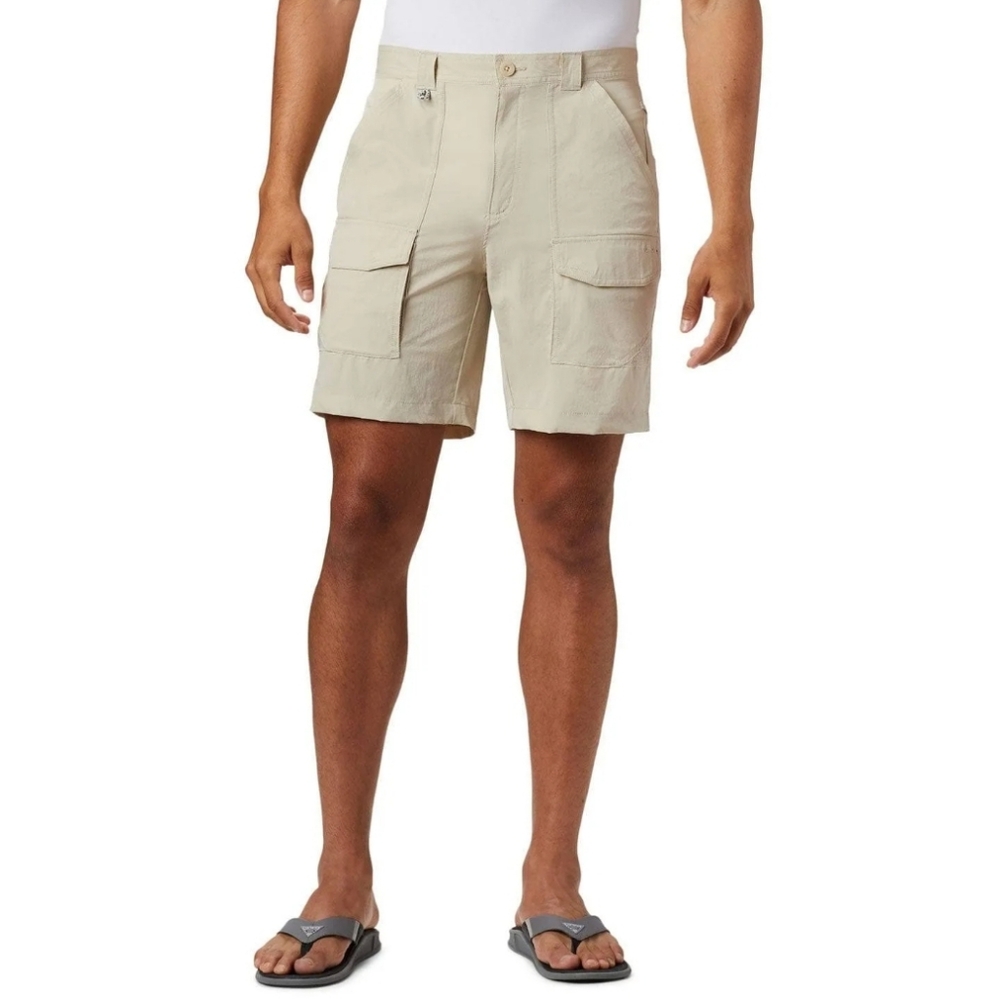 Columbia PFG Permit III 8" Inseam Short Size XLarge Color Fossil NWT